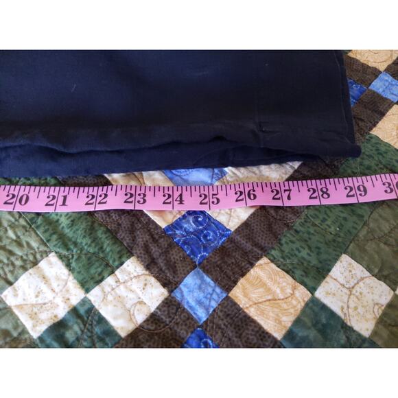 J.Jill Women's 16P Black 100% Linen Wide Leg Pants Zipper Closure Petite - Picture 8 of 8